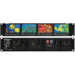 Marshall Electronics V-MD434 Quad High Resolution LCD 2RU Rack Mount Monitor