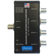 Osprey SDAD-4 Equalized 3G Distribution Amplifier with DVB-ASI